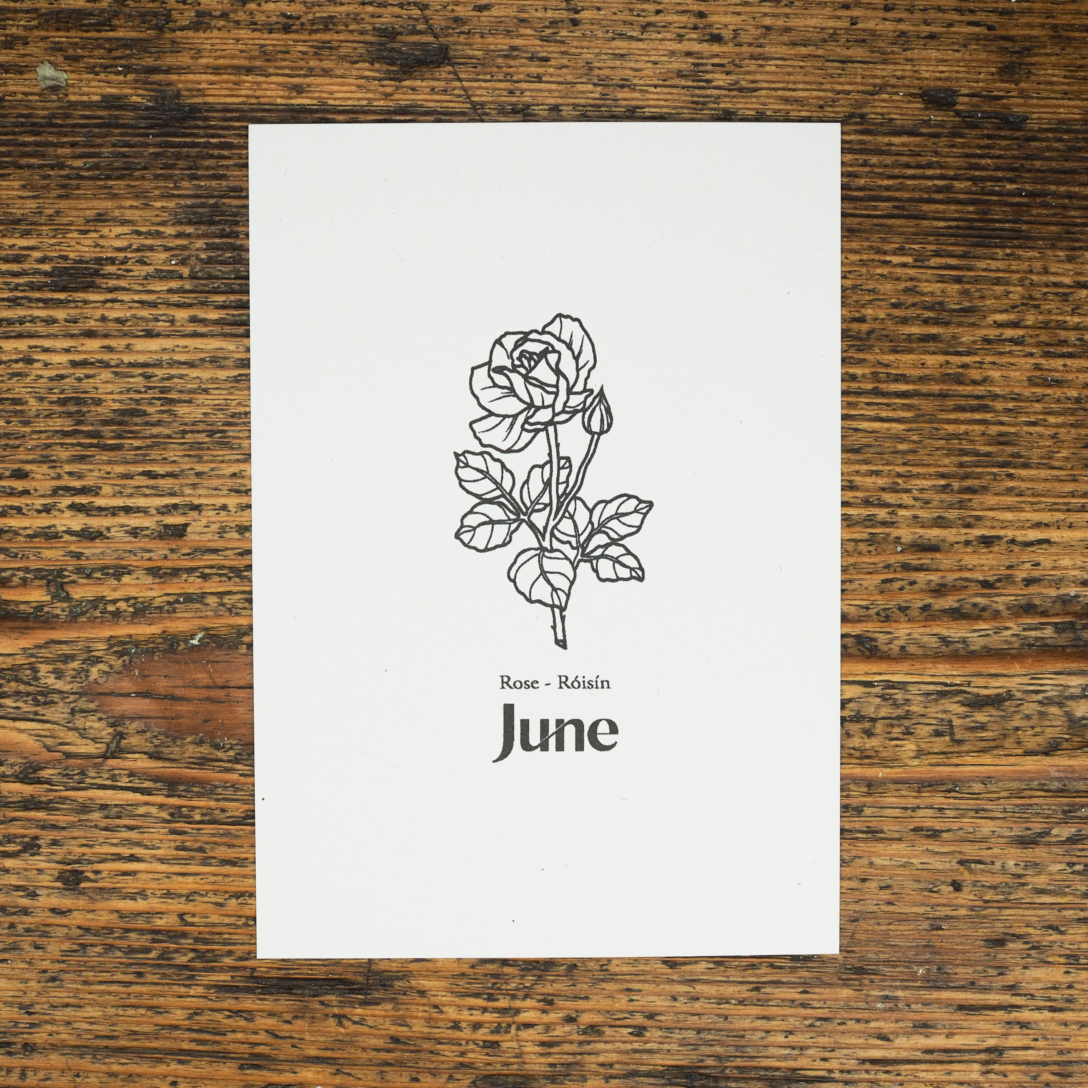 Rose - June Birth Flower Candle