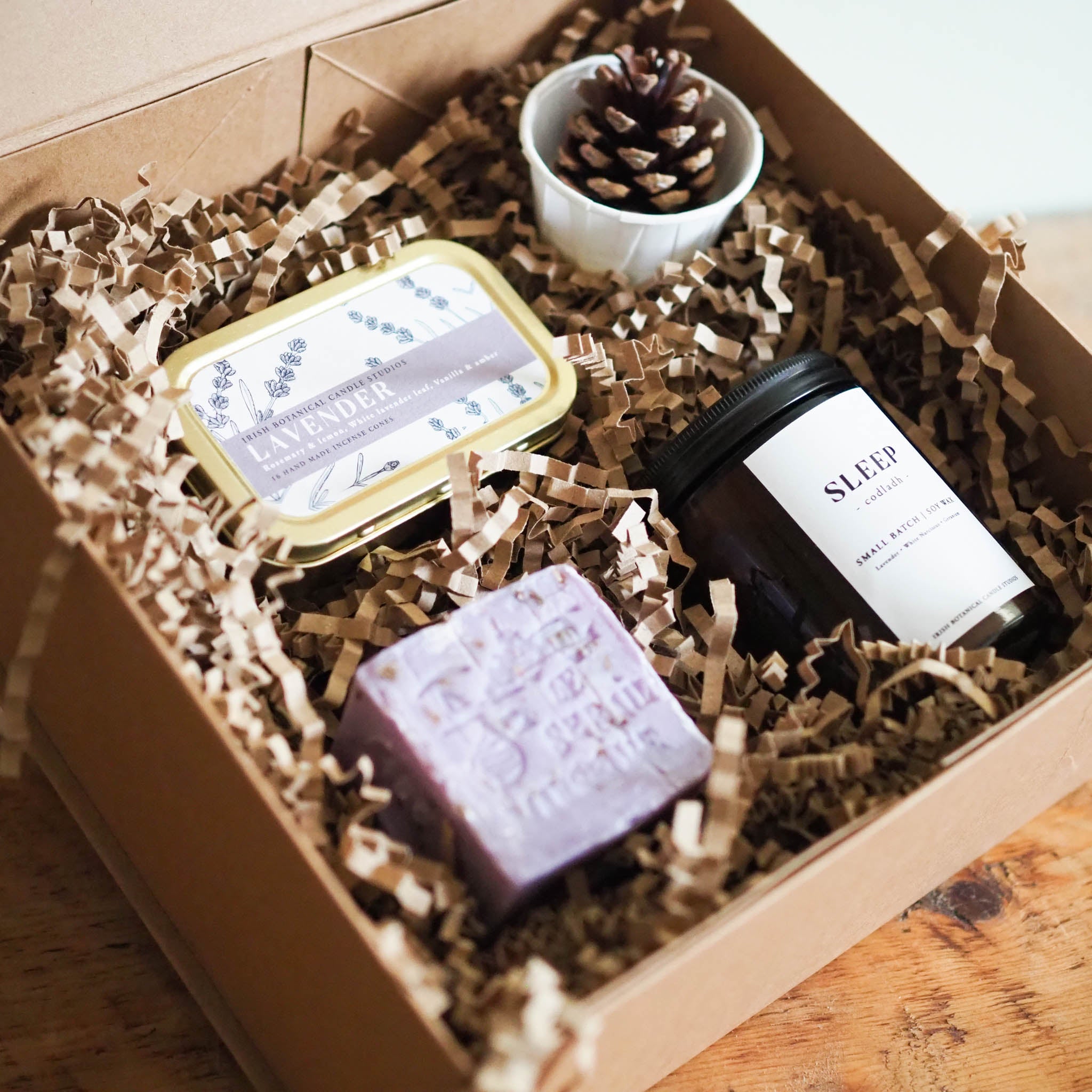sleep inspired gift box