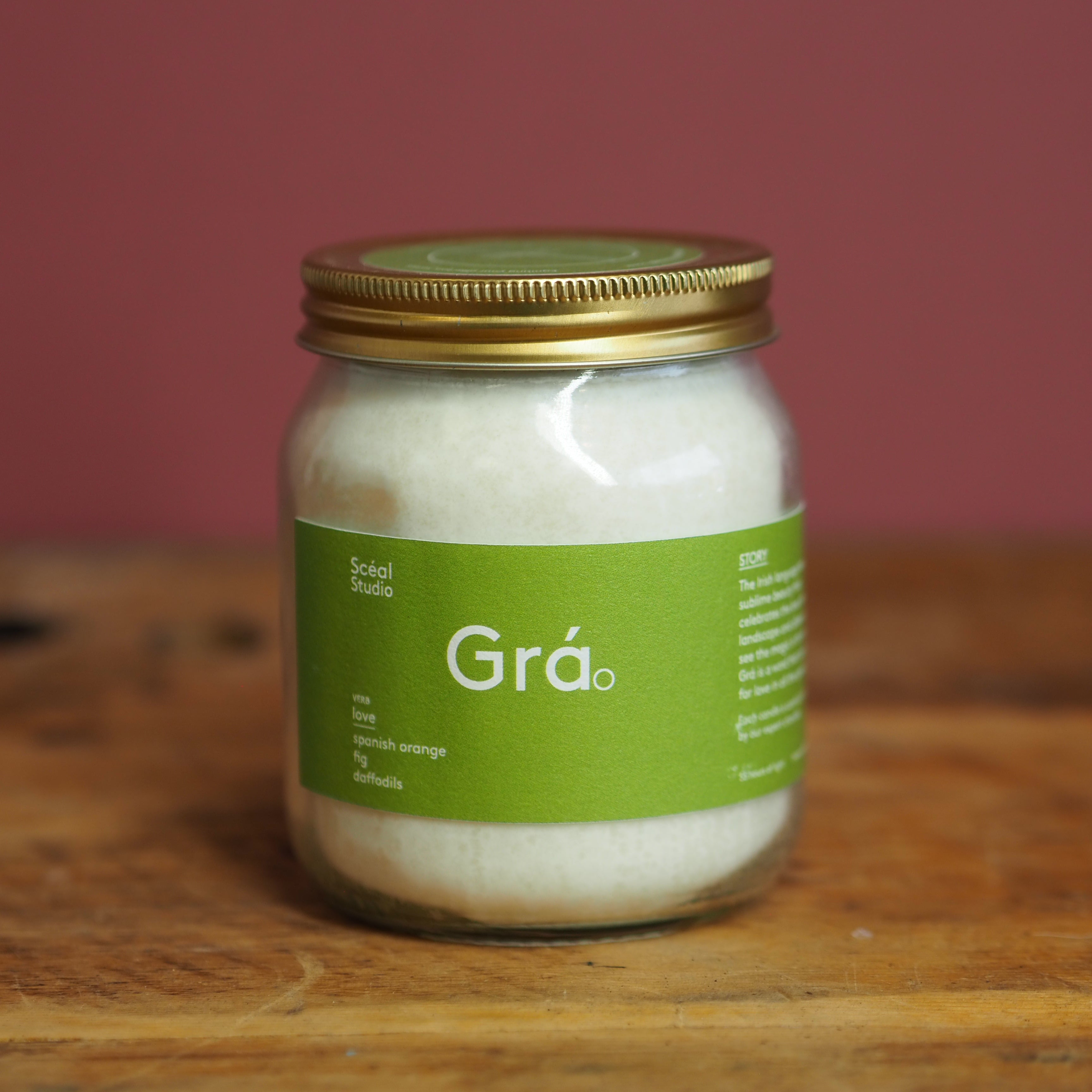 Grá - Love soy candle