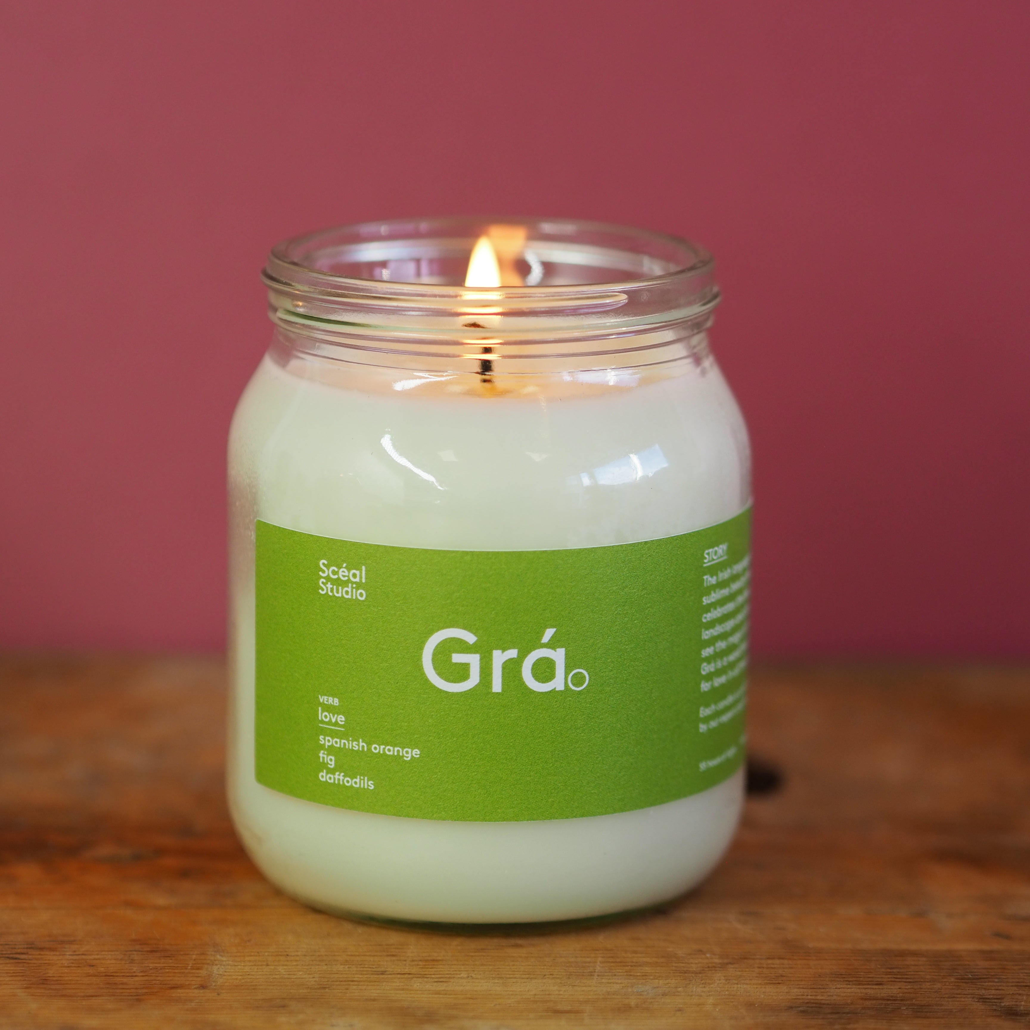 Grá - Love soy candle