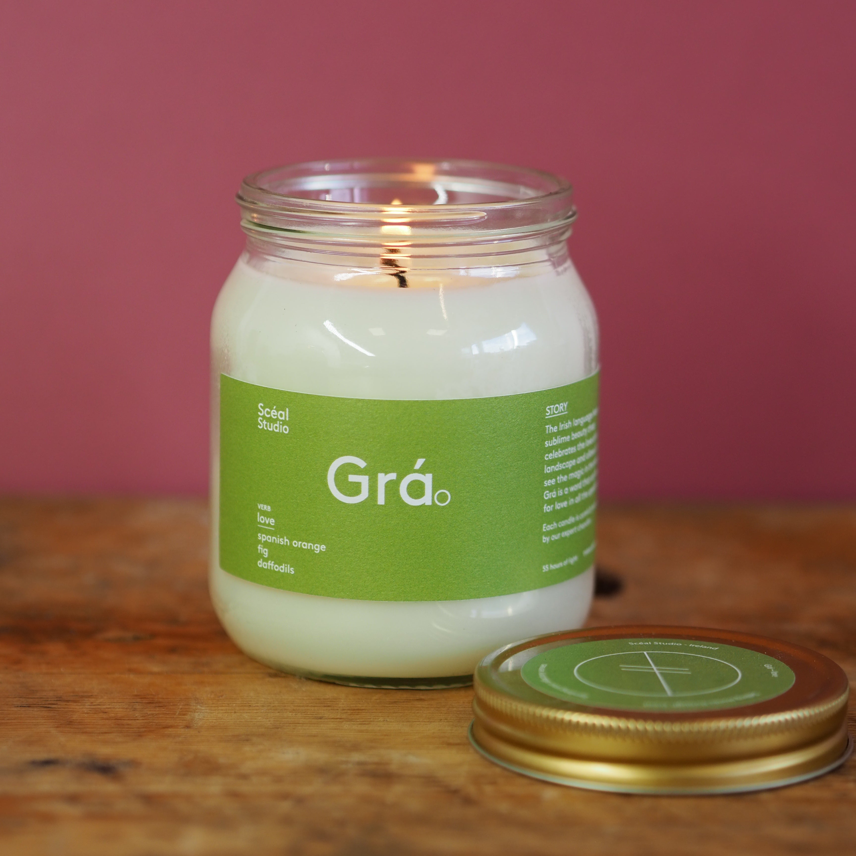 Grá - Love soy candle