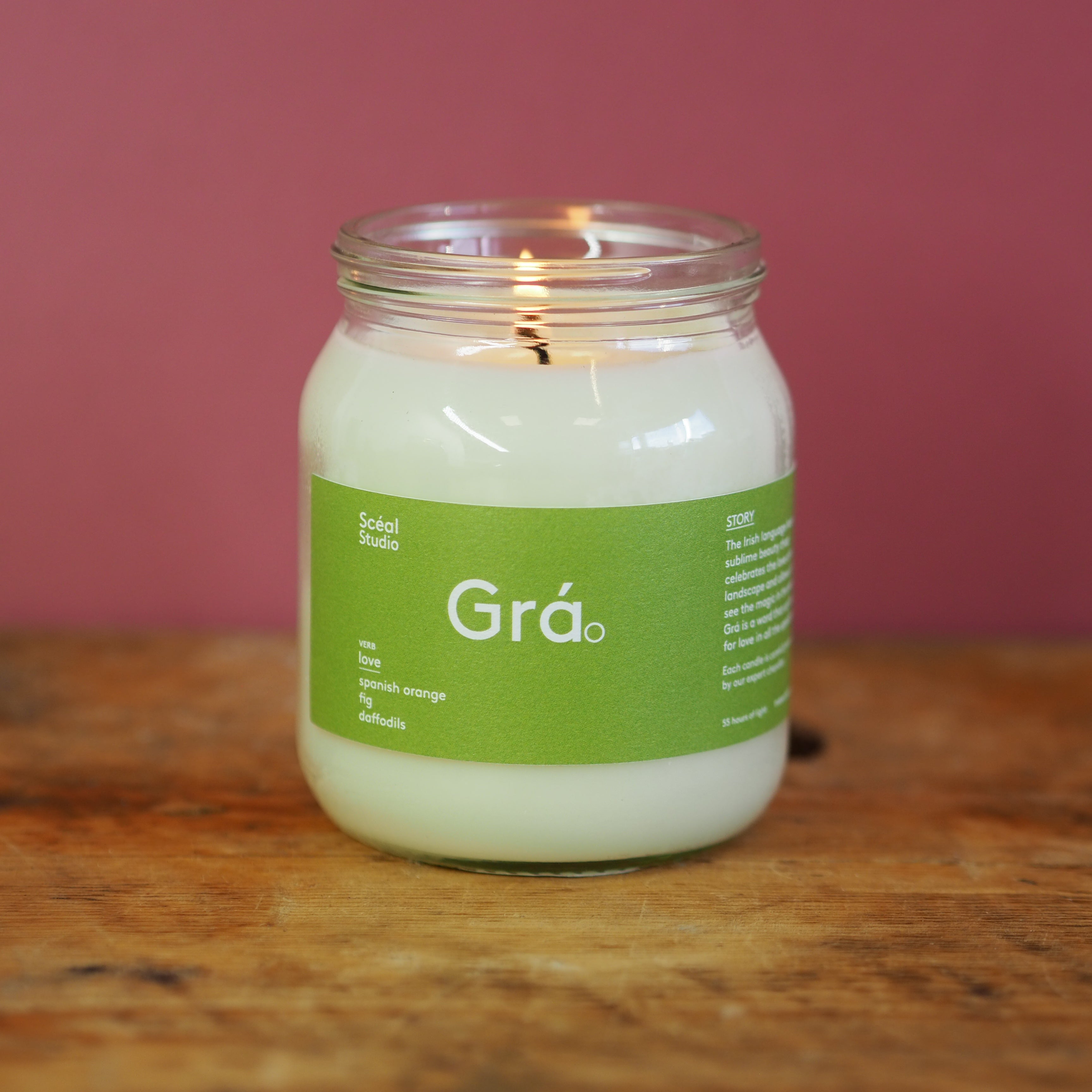 Grá - Love soy candle