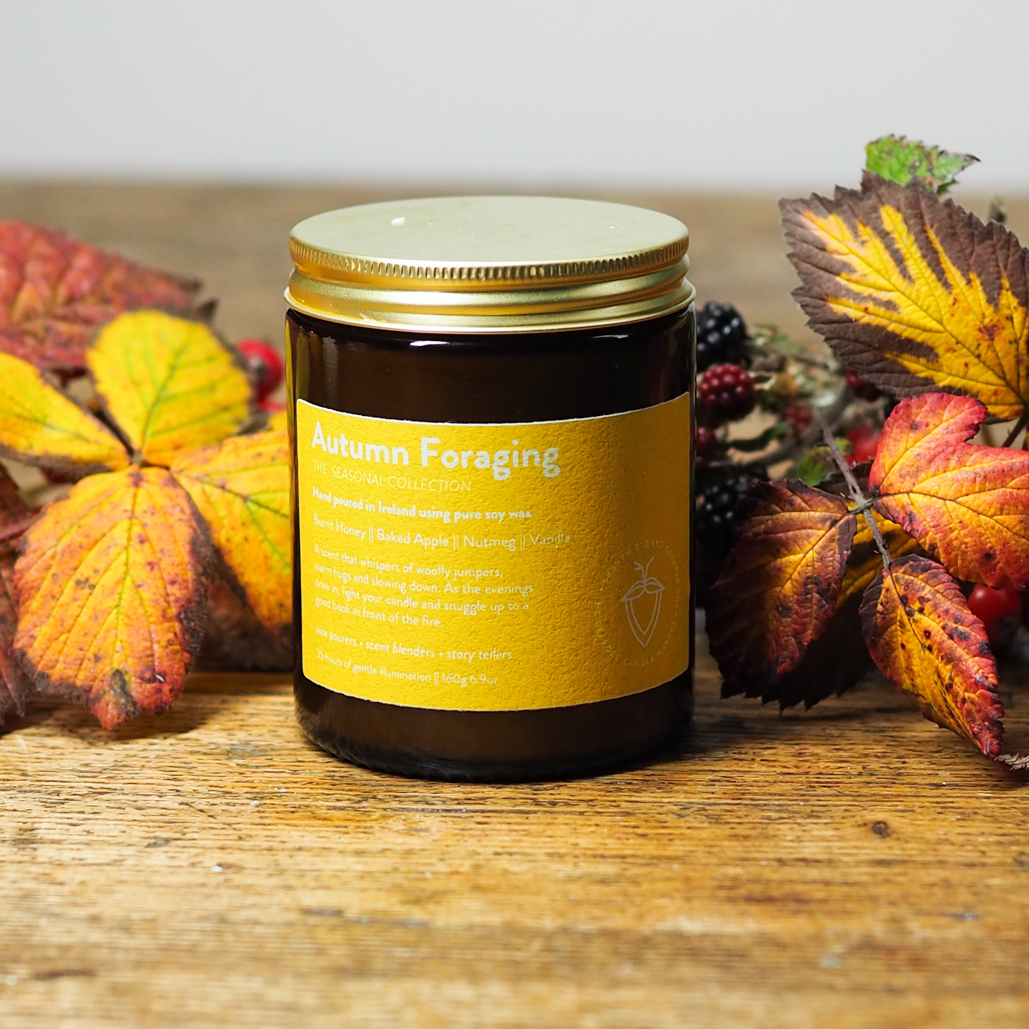 Autumn Foraging - soy candle