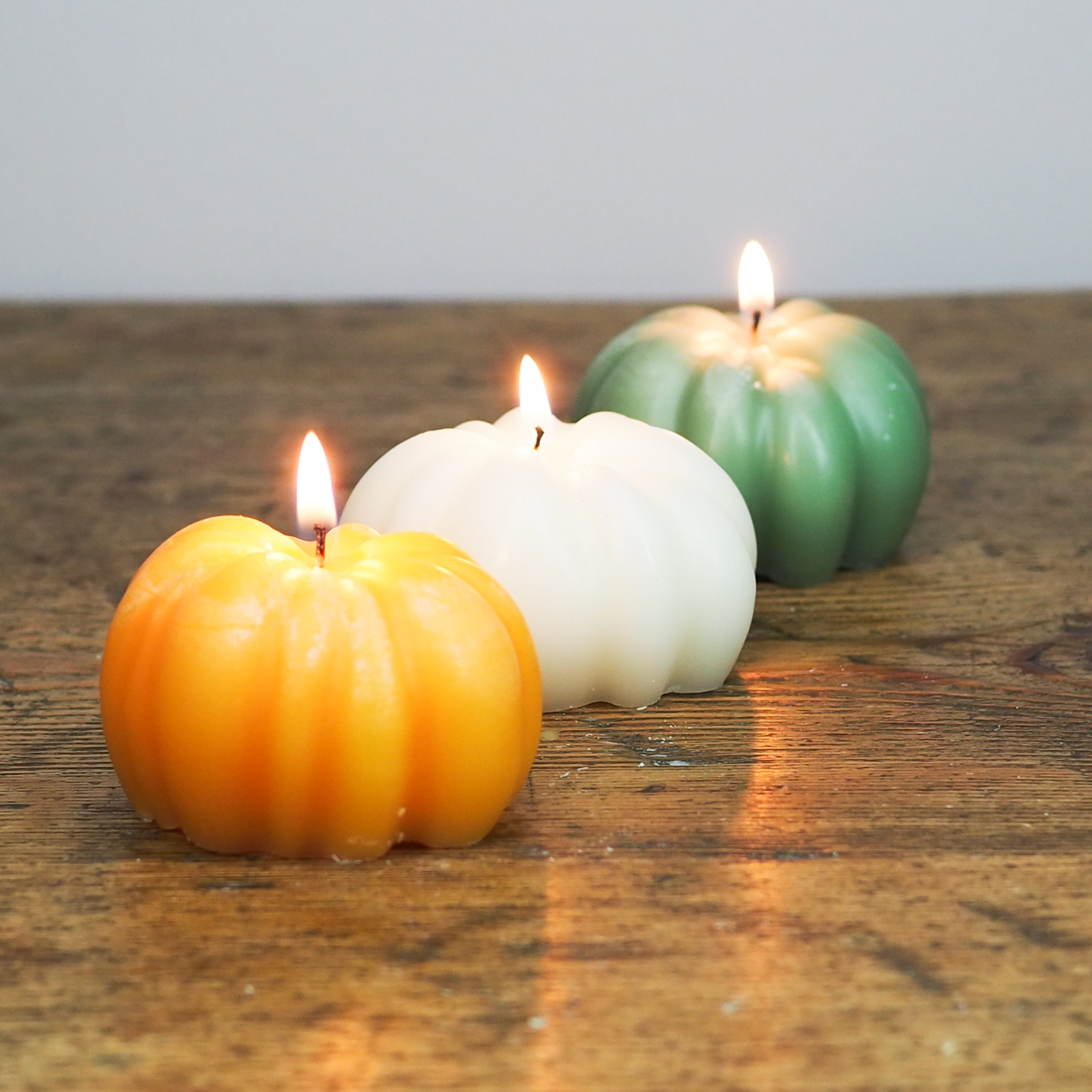 Pumpkin Candle - trio