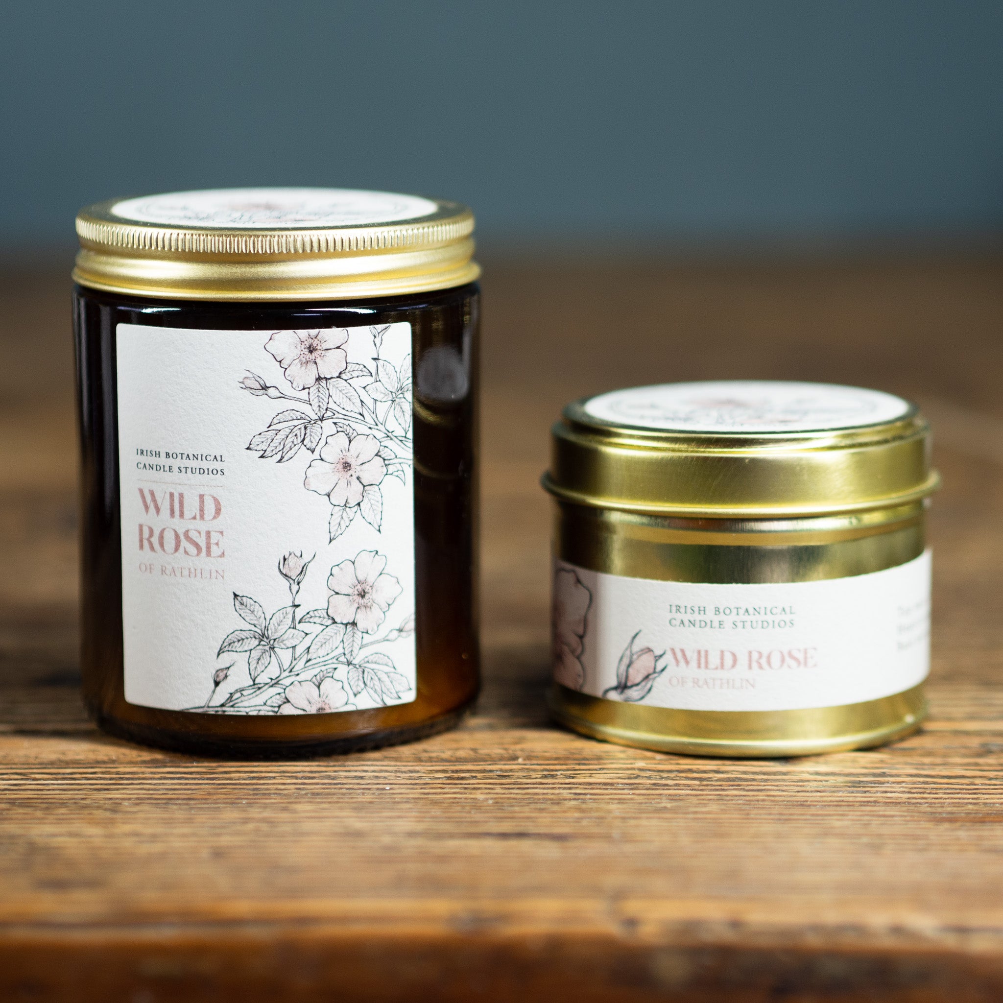 Wild Rose Of Rathlin – Botanical Soy Candle