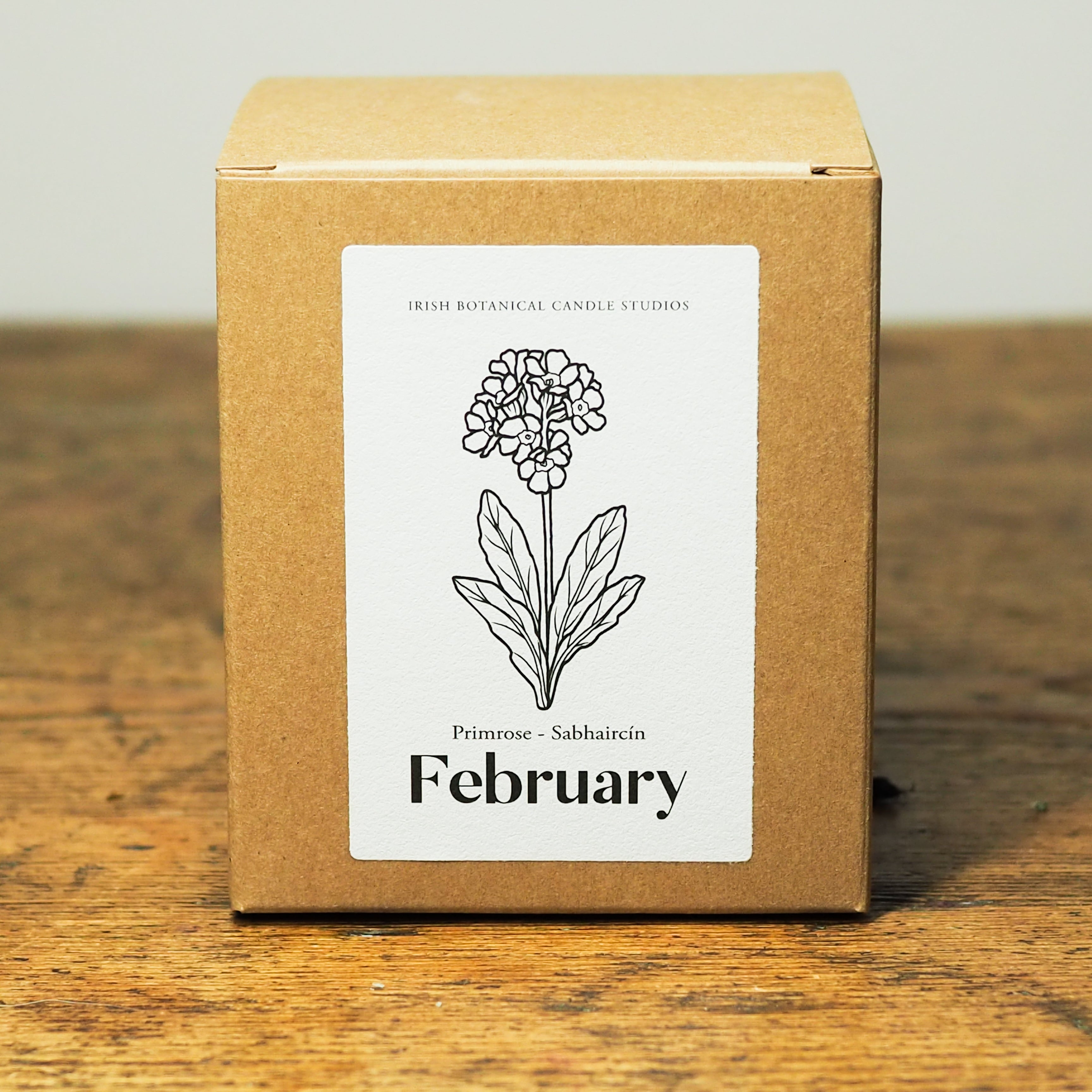 Primrose - February Birth Flower Candle