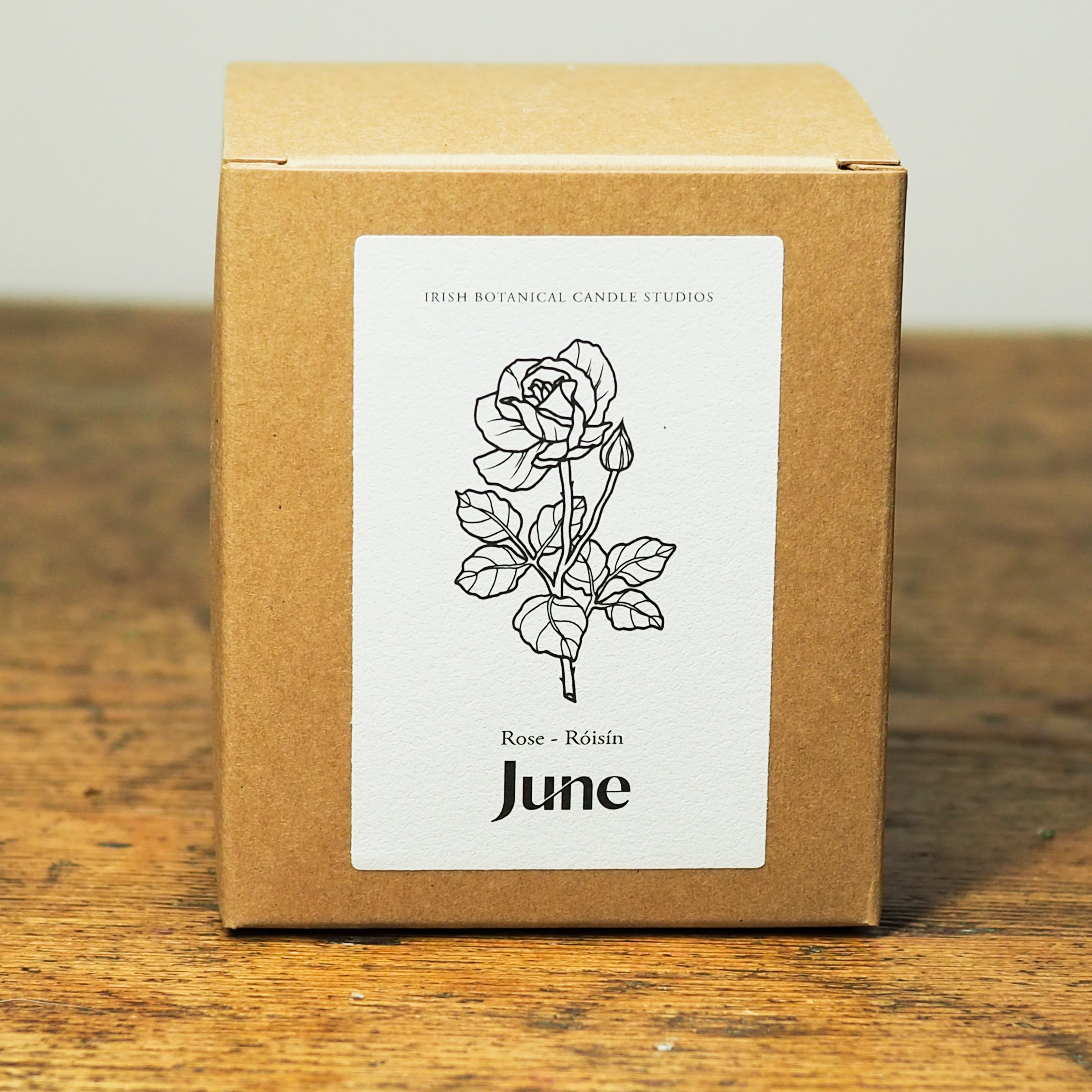 Rose - June Birth Flower Candle