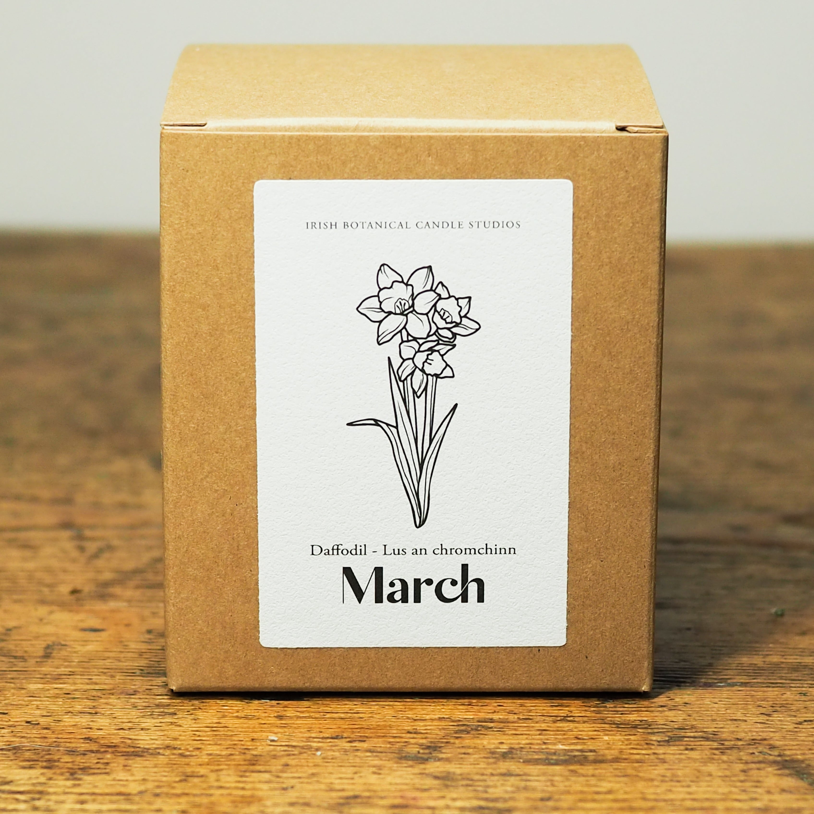 Daffodil - March Birth Flower Candle