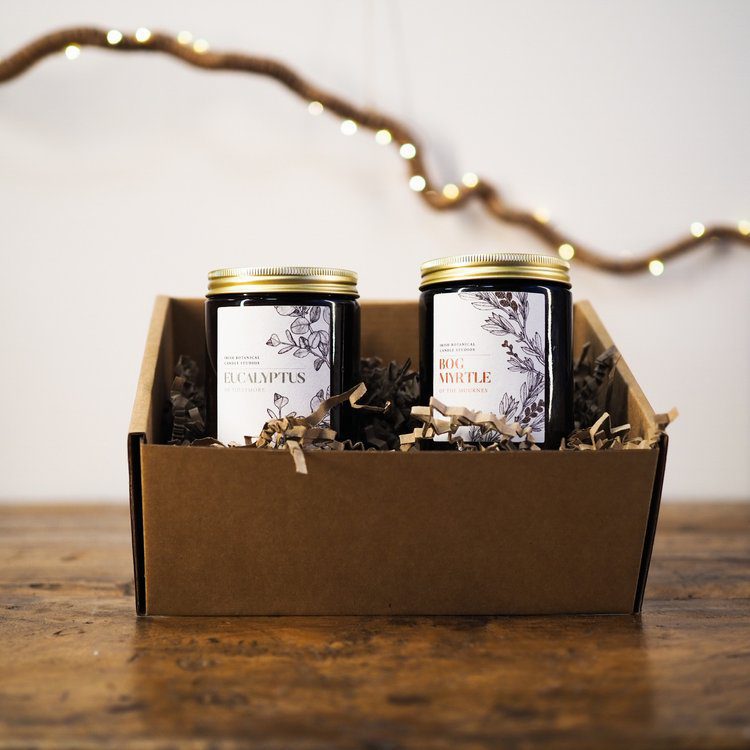 Botanical Candles Gift Box - The Bearded Candle Makers